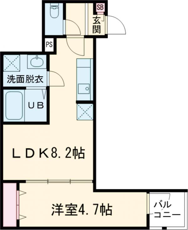 carezza足立入谷の間取り