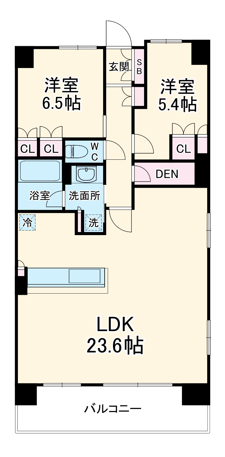 oursの間取り