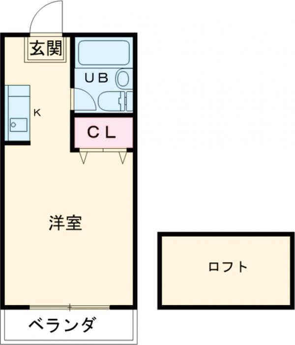 パークアベニュー立川Ｂ棟の間取り
