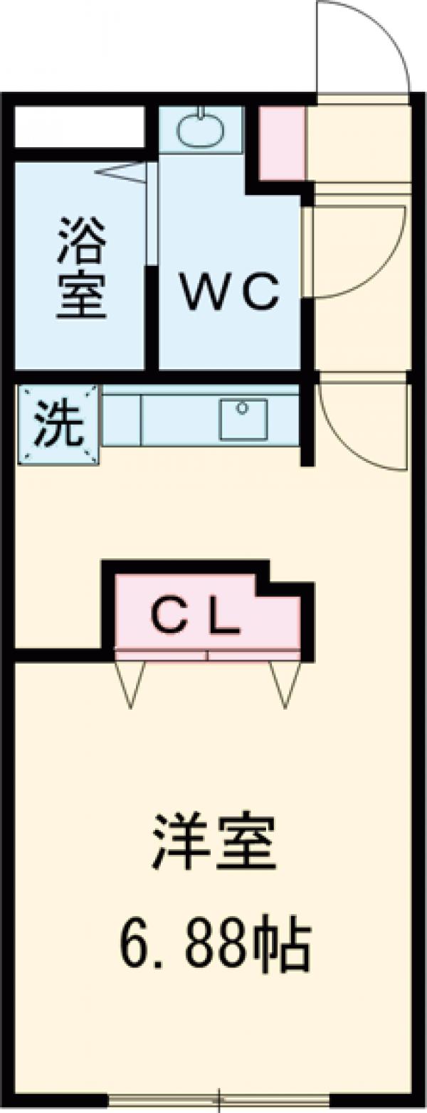 Ｂｒａｎｃｈｅ中野富士見町の間取り