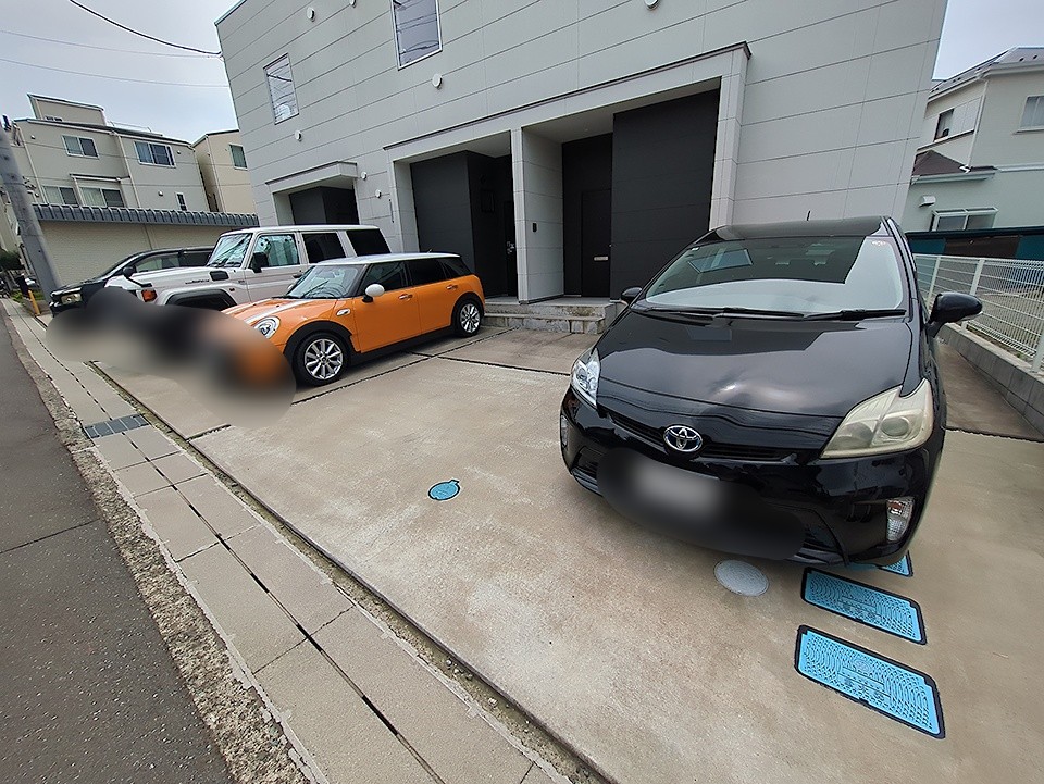 7/17 駐車場