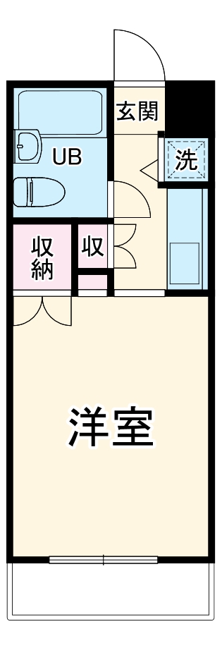 ユースピア本厚木の間取り