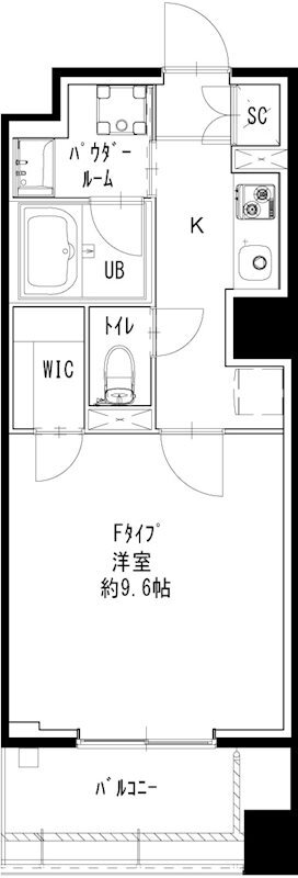 オハグランデ品川の間取り