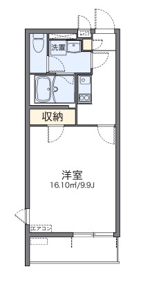 レオネクストラピス オリゾンの間取り