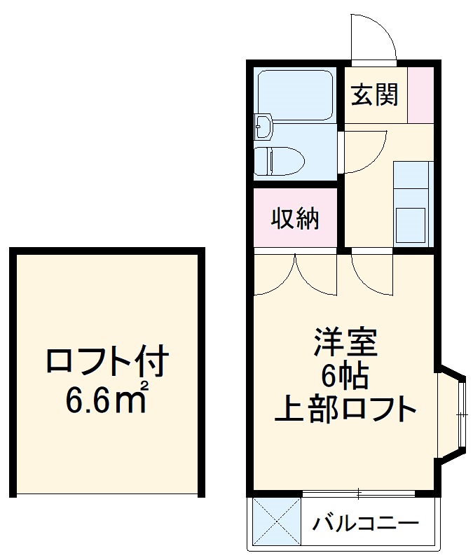 ララ検見川の間取り