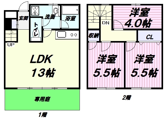 ＮＩＣＯＬＡ鴨川の間取り