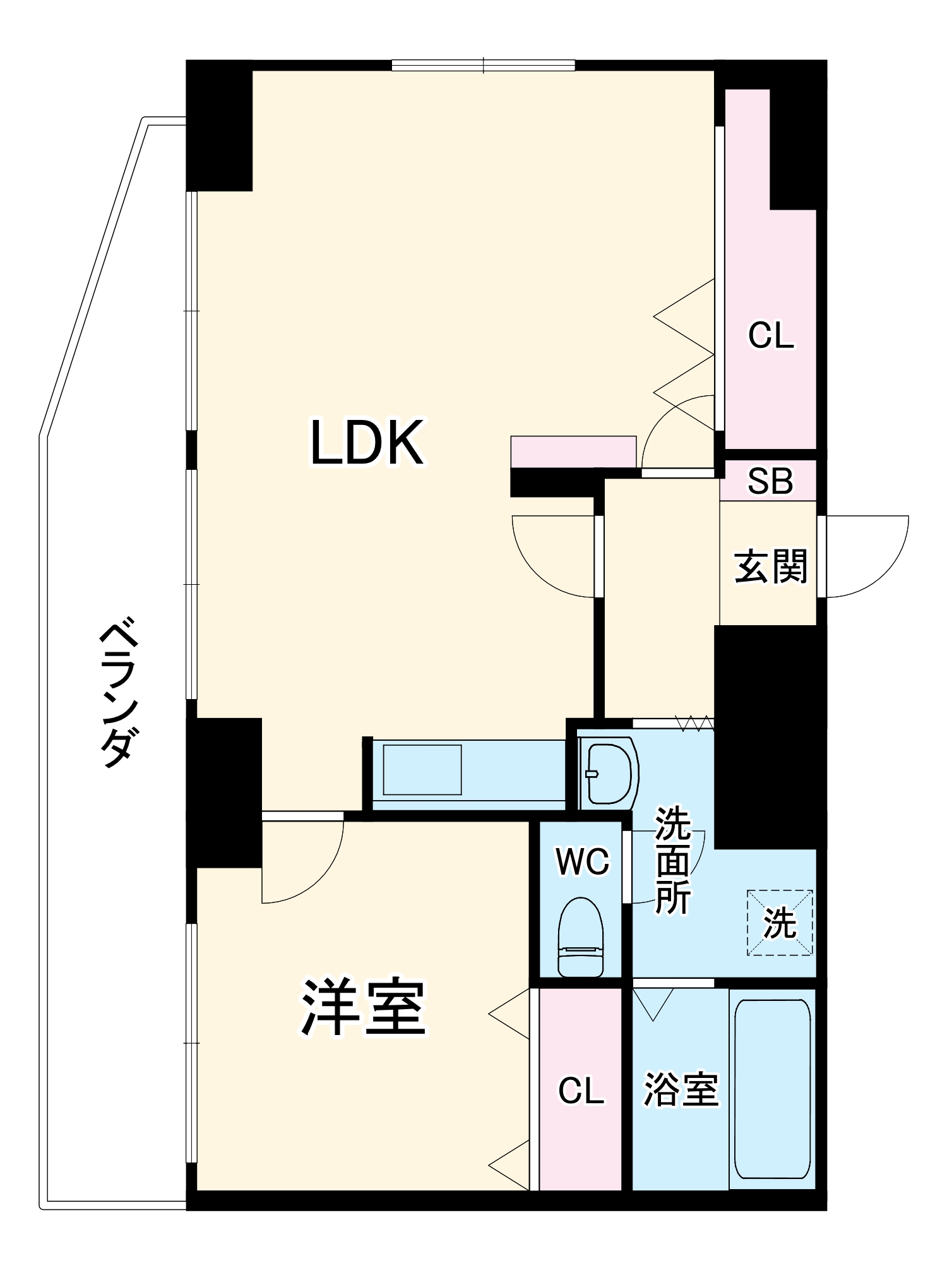 コート塚本の間取り