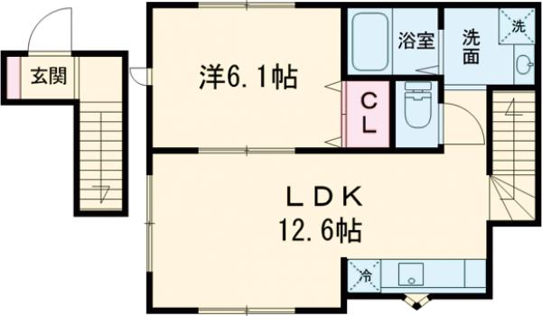 cuoreの間取り