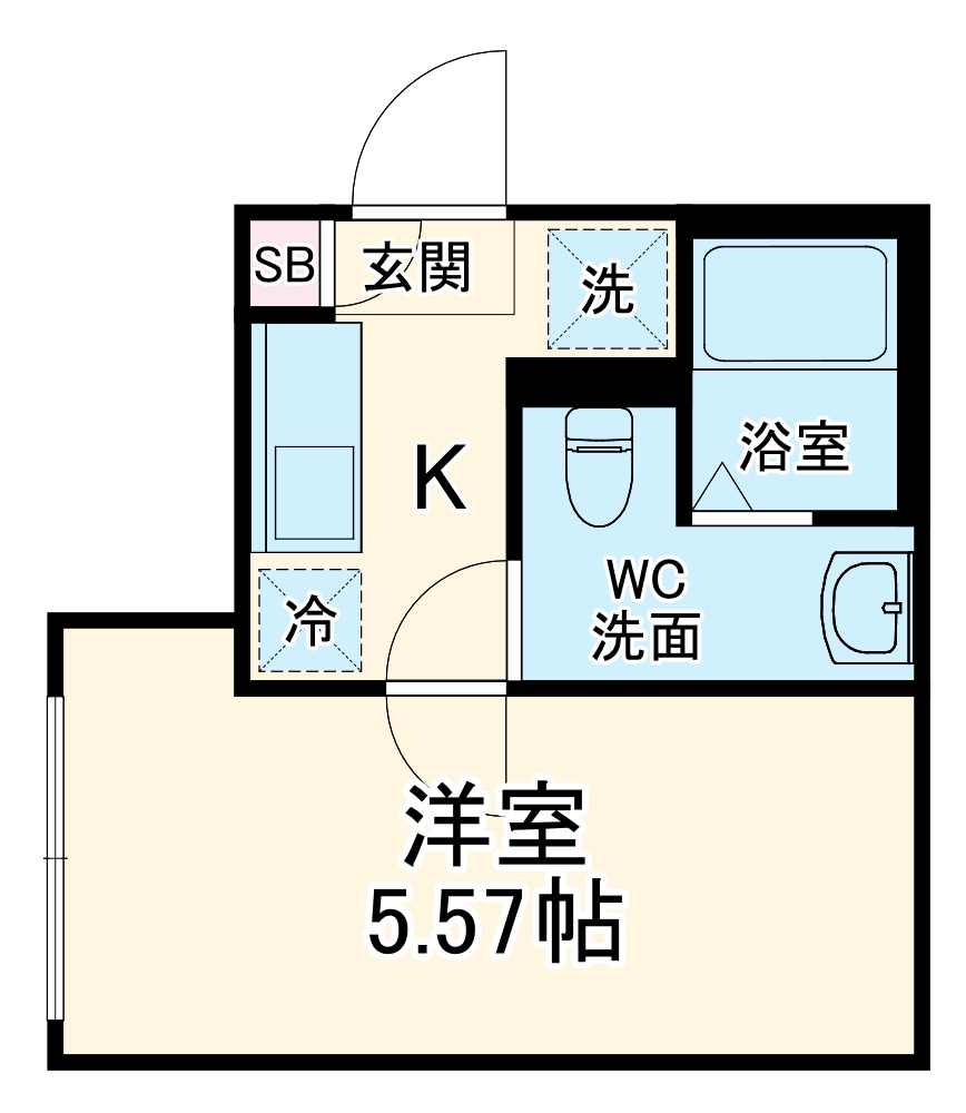 Glenwood浦和の間取り