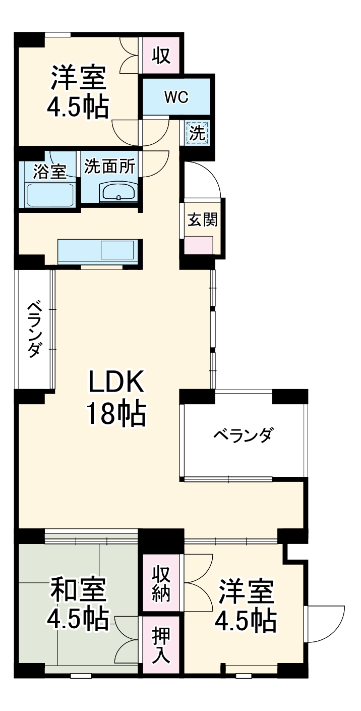 ARK ioの間取り