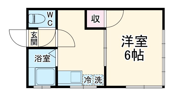 あすかアパートメント瀬谷Aの間取り