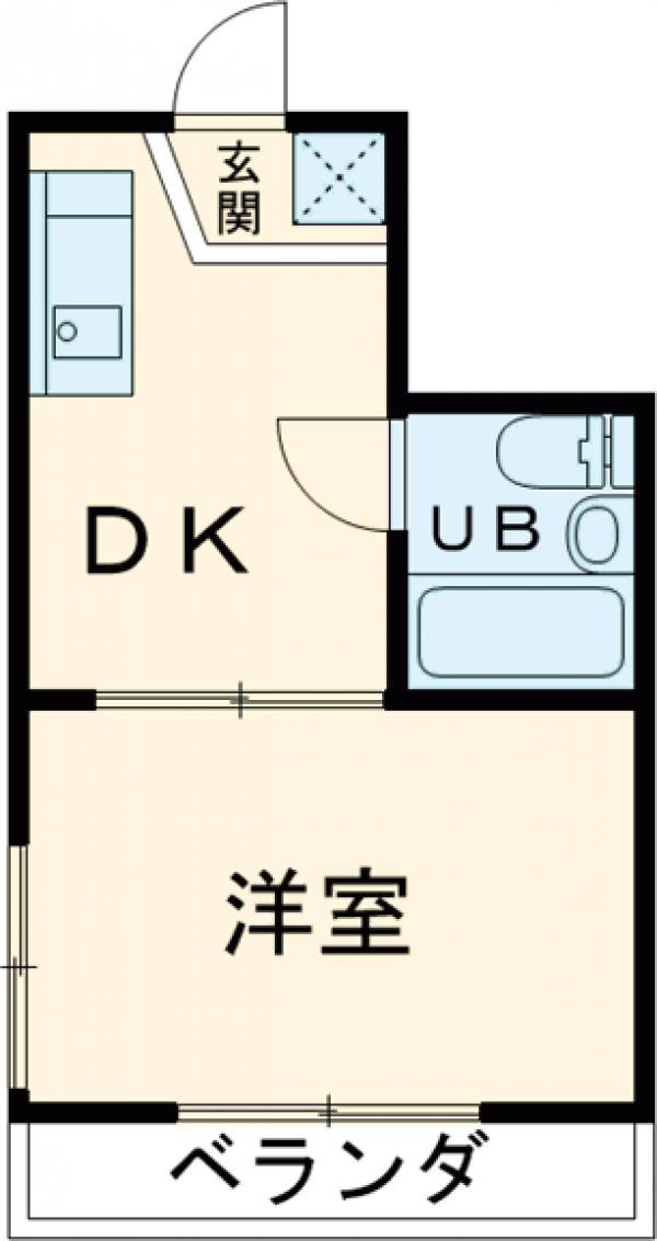 ヘリオス相互378方南町パートⅠの間取り