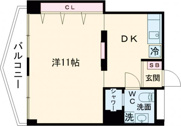吉祥寺エコーハイツの間取り