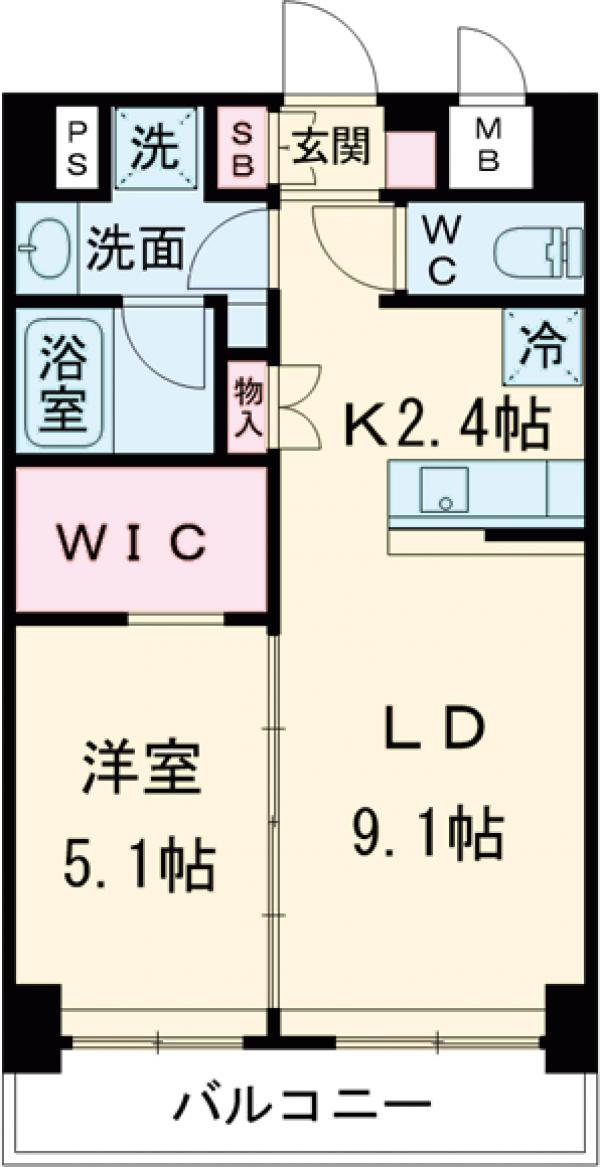 キングストンパレス立川の間取り