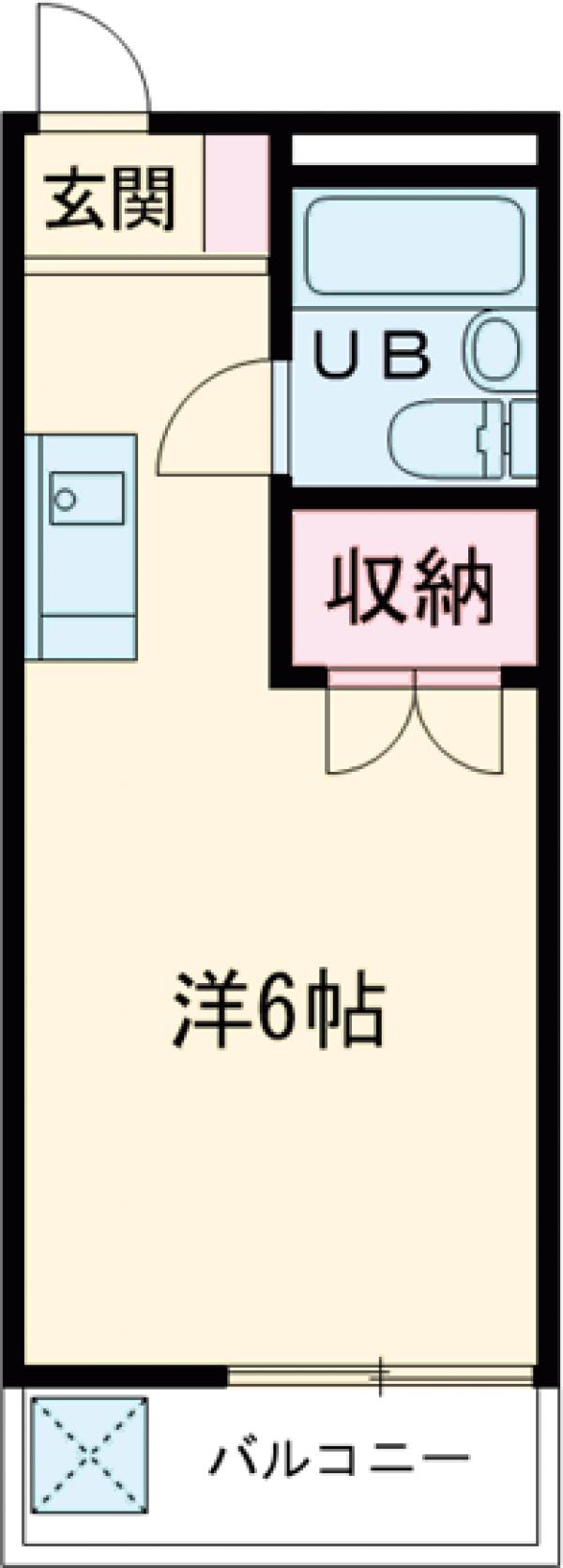 b'CASA福生Ⅱre-bornの間取り