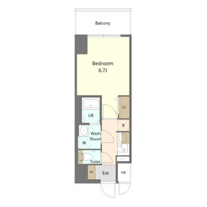 S-RESIDENCE志賀本通dearlyの間取り