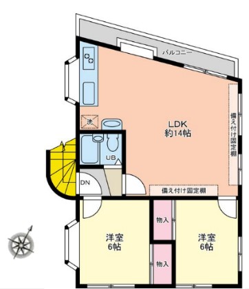 テトラハイムの間取り