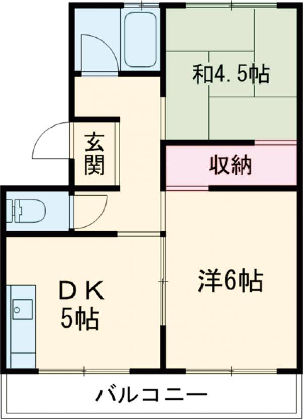 田中マンションの間取り