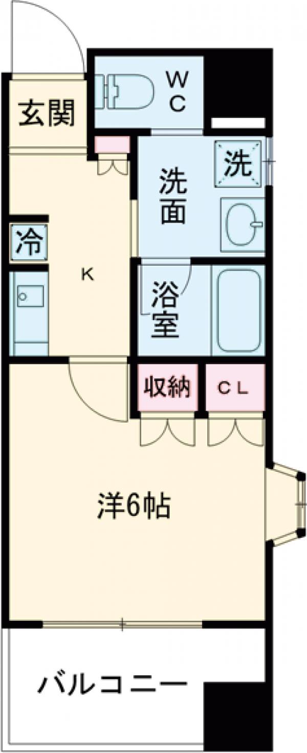 西川ビルの間取り