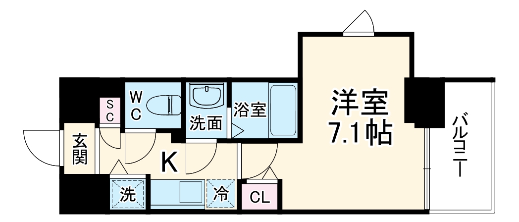 グランド・ガーラ横濱山下町の間取り