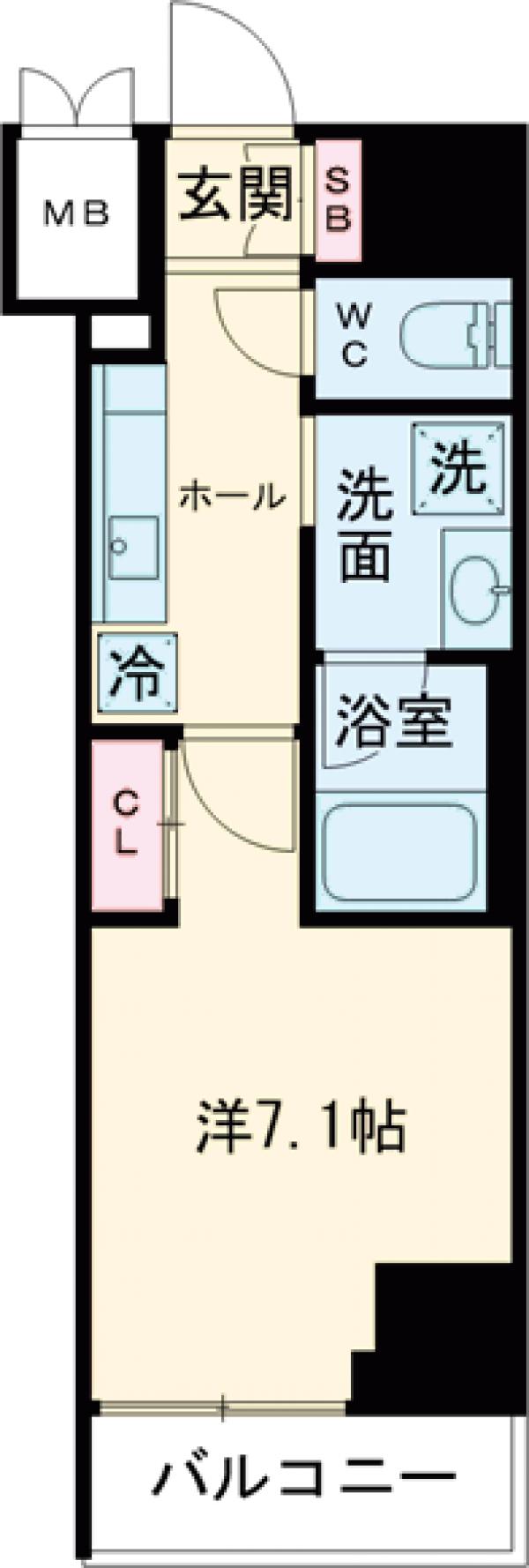 モディア文京目白台の間取り