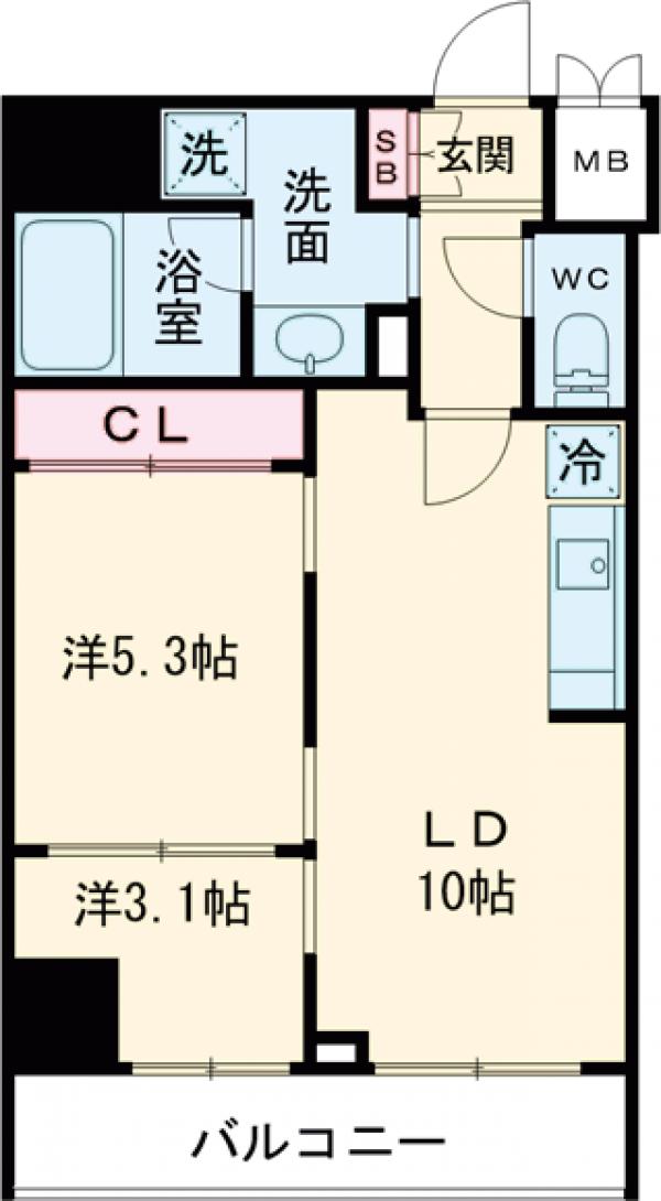 モディア文京目白台の間取り