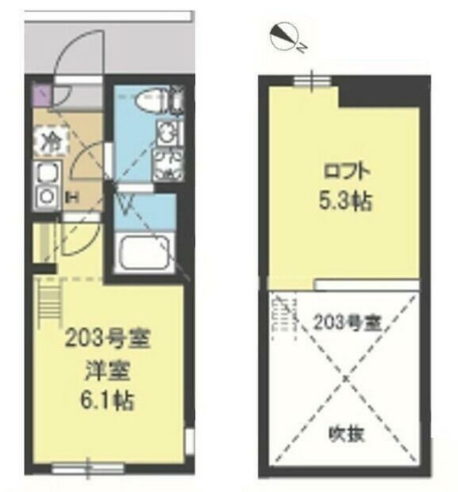 ネスト大倉山の間取り