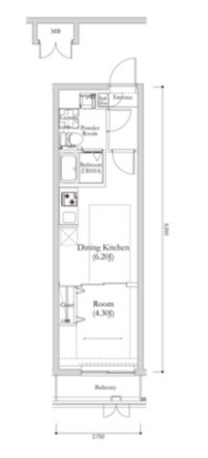 RELUXIA馬込の間取り