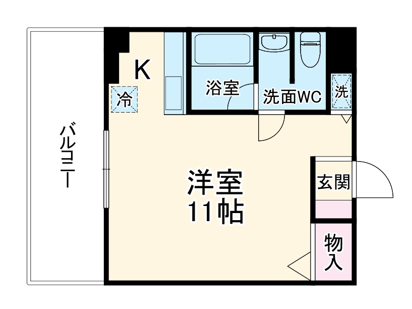 メゾンクレール2の間取り