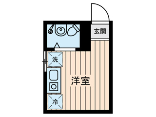 光立荘の間取り