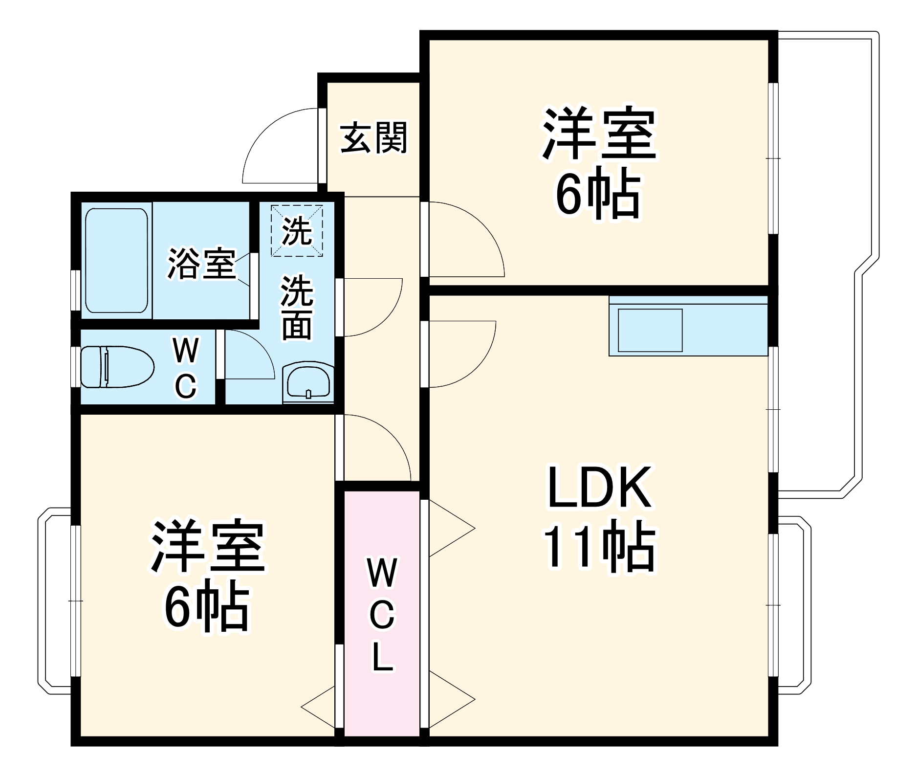 2/30 間取