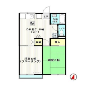 ハイムノースエイトの間取り