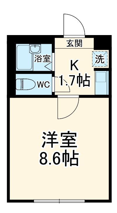 リブレス白井富士の間取り
