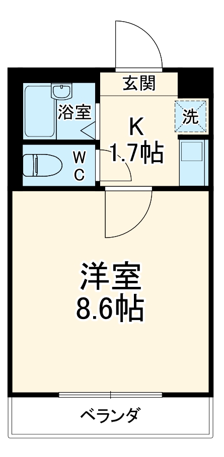 リブレス白井富士の間取り