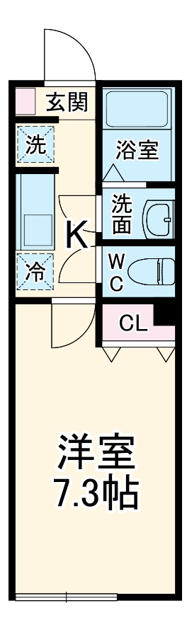 vinosity 大和田の間取り