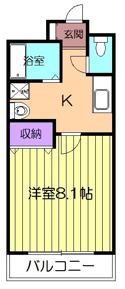 セレニール和合Ⅲの間取り