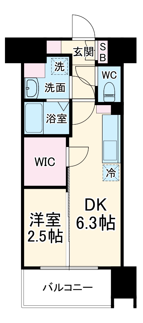 パートナーズ今池の間取り