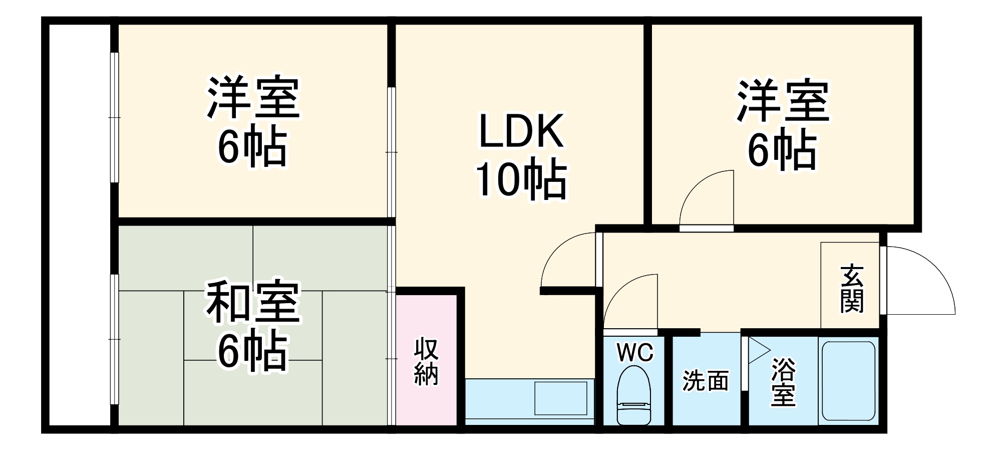 リアライズ山下町の間取り