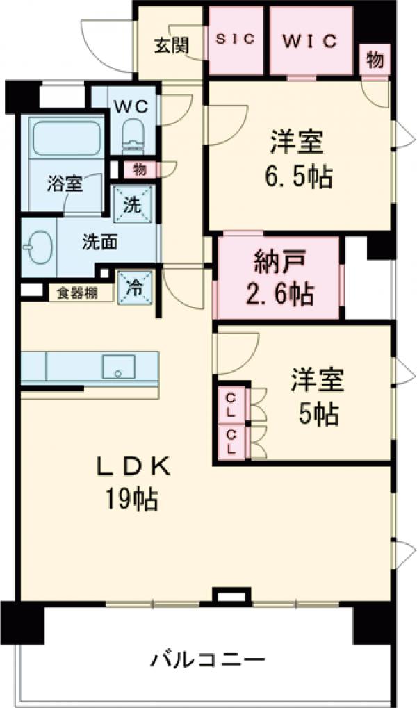 ザ・ライオンズ杉並善福寺川緑地の間取り