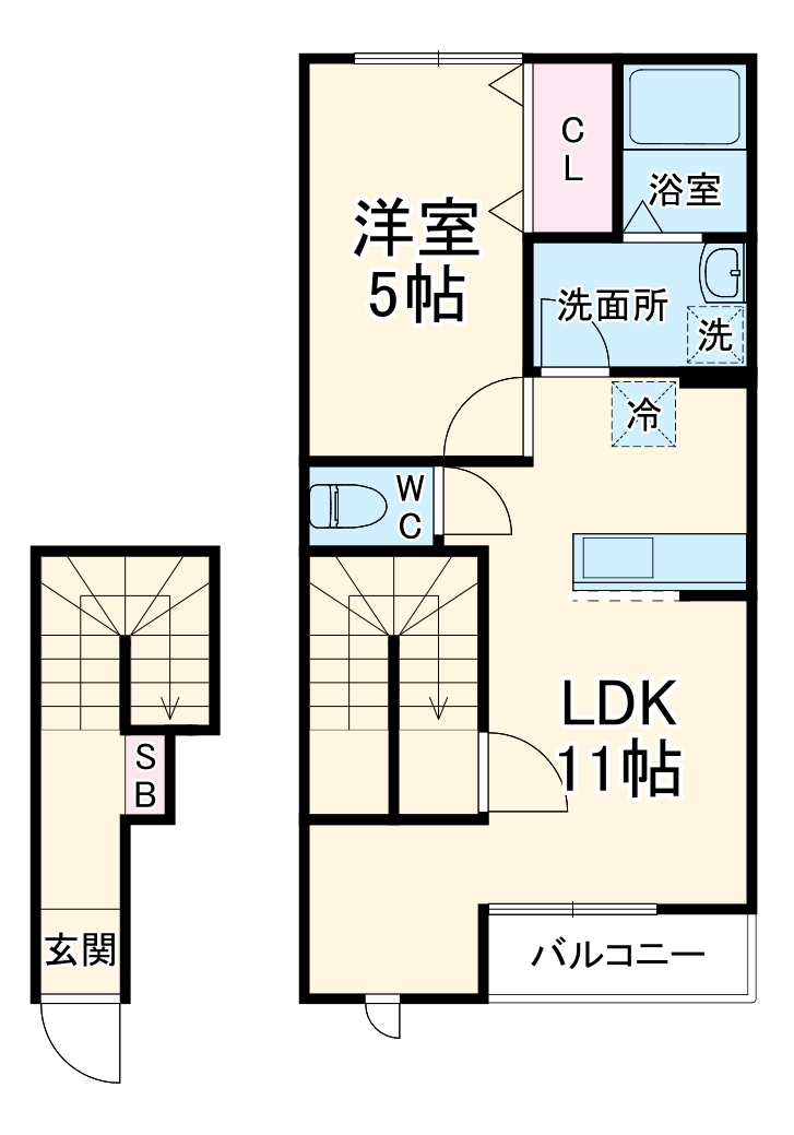 1/6 間取