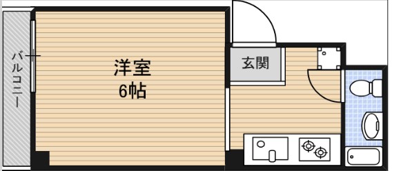 メゾン丸十の間取り