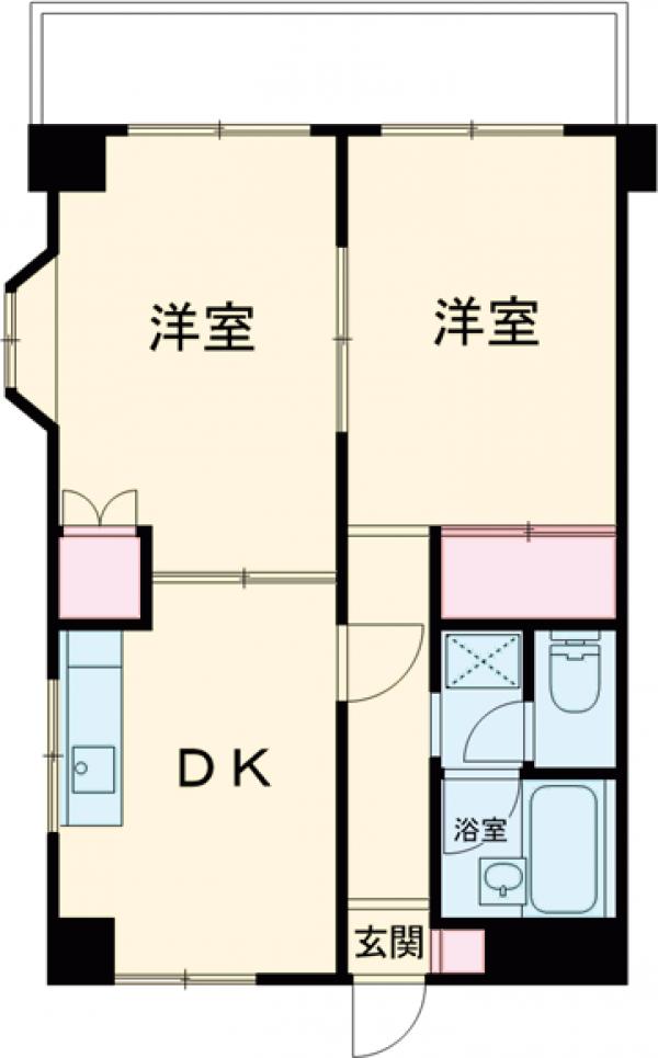 ロイヤル大和の間取り