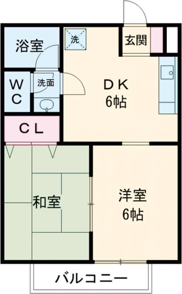 シティシャトレ峰の間取り