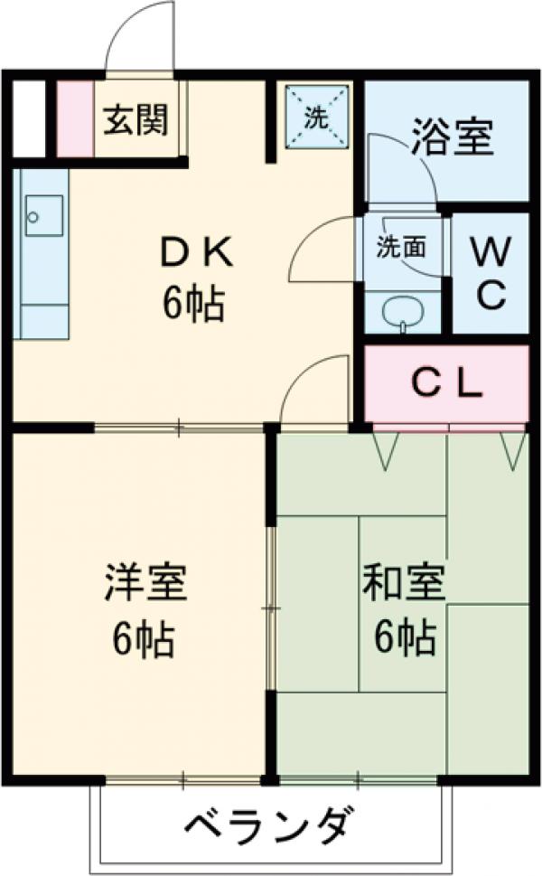 シティシャトレ峰の間取り