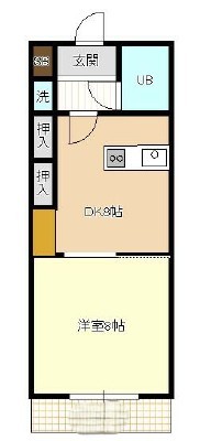 アルタヴィラ・ウノの間取り