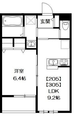 サニーハイツ オリーブの森の間取り