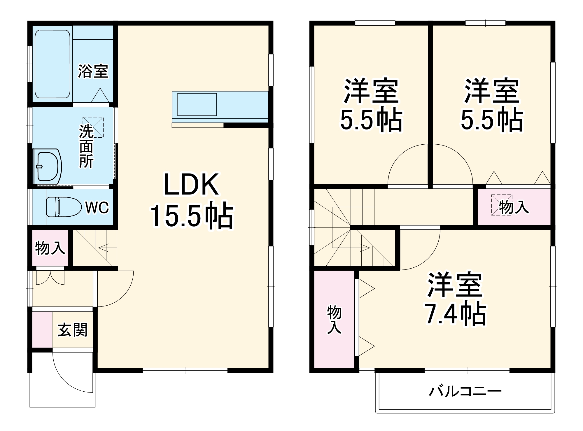 グランソフィア御幸の間取り