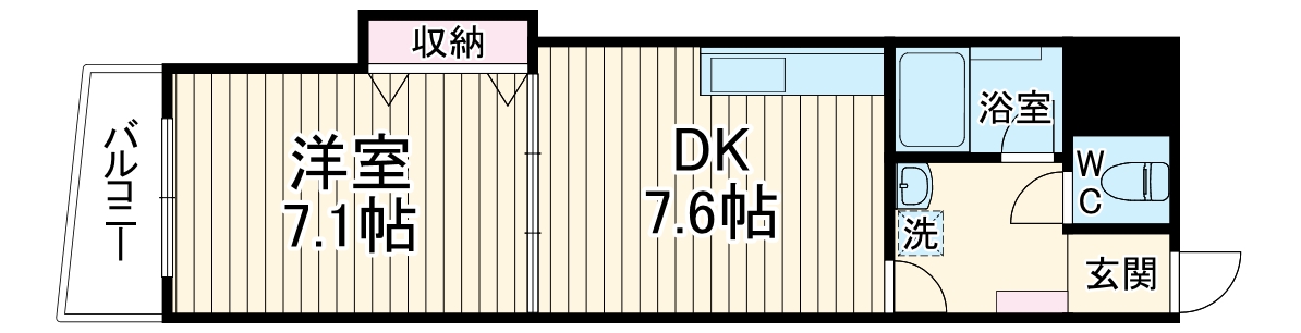第2タナカハイツの間取り