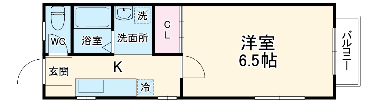 コスモスハイツの間取り