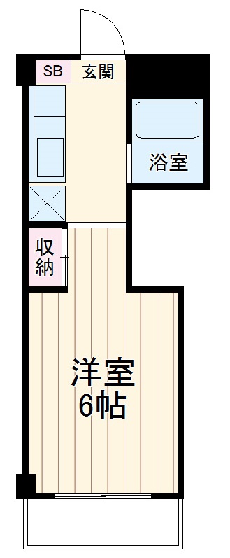 カサデシライⅠの間取り